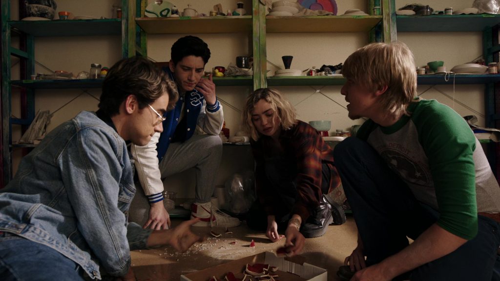 Nike Sneakers in School Spirits S02E02 “Field of Screams” (2025) (Image 9)