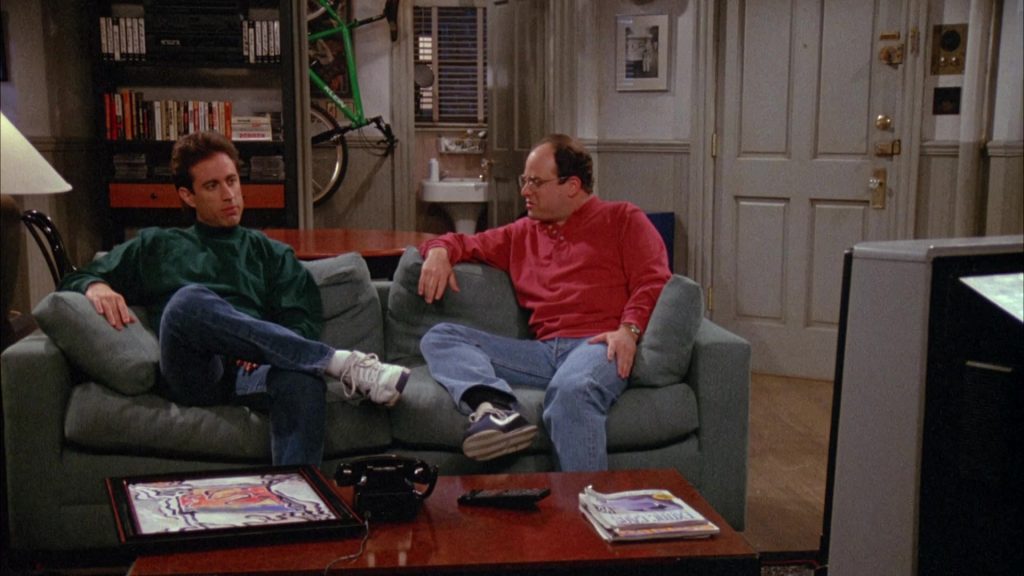 Nike Sneakers in Seinfeld Season 3 Episode 21 “The Letter” (1992) (Image 3)