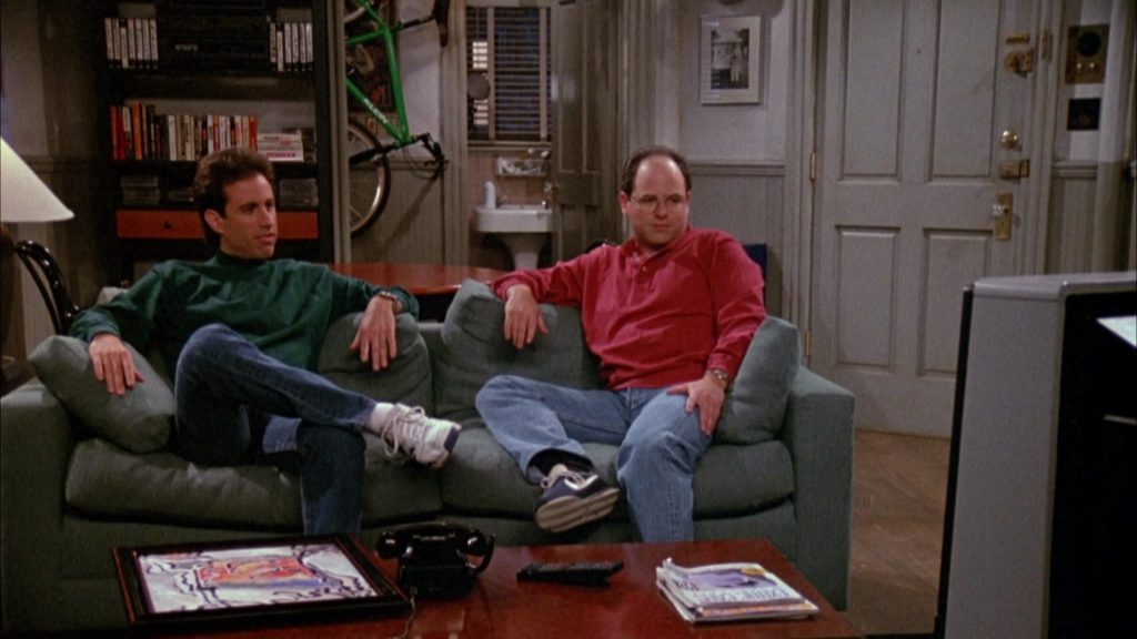 Nike Sneakers in Seinfeld Season 3 Episode 21 “The Letter” (1992) (Image 4)