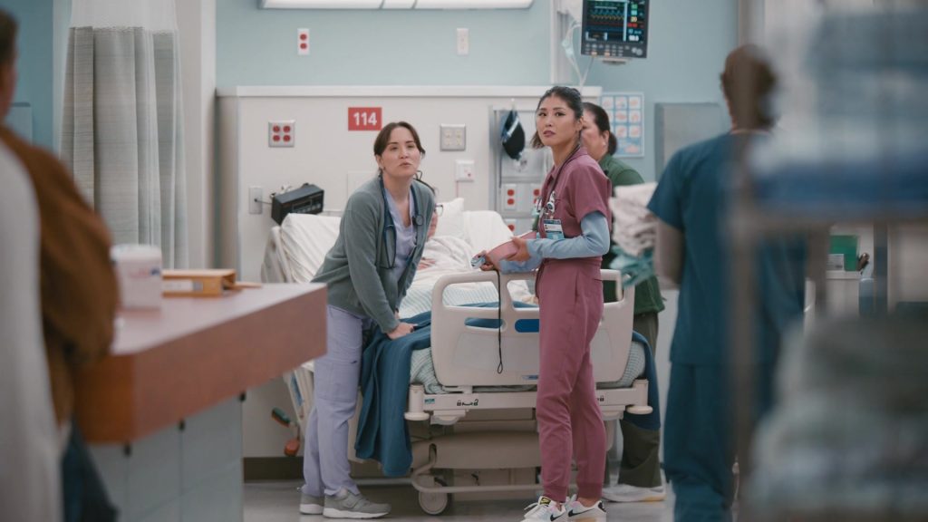 Nike Sneakers in St. Denis Medical S01E18 “This Place Is Our Everything” (2025) (Image 2)