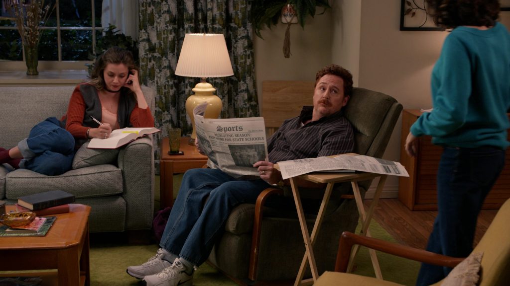 Nike Sneakers in Ted S01E02 “My Two Dads” (2024) (Image 1)