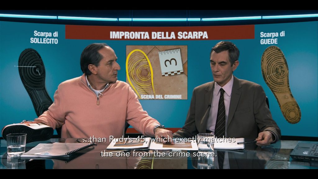 Nike Sneakers in The Twisted Tale of Amanda Knox S01E05 “Mr. Nobody” (2025) (Image 15)