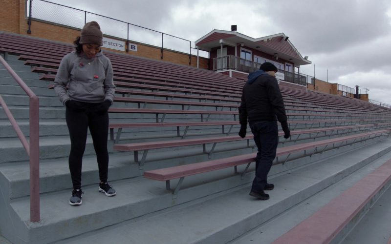 Nike Sneakers of Adriyan Rae as Paramedic Gianna Mackey in Chicago Fire S09E02 “That Kind of Heat” (2020) (Image 1)