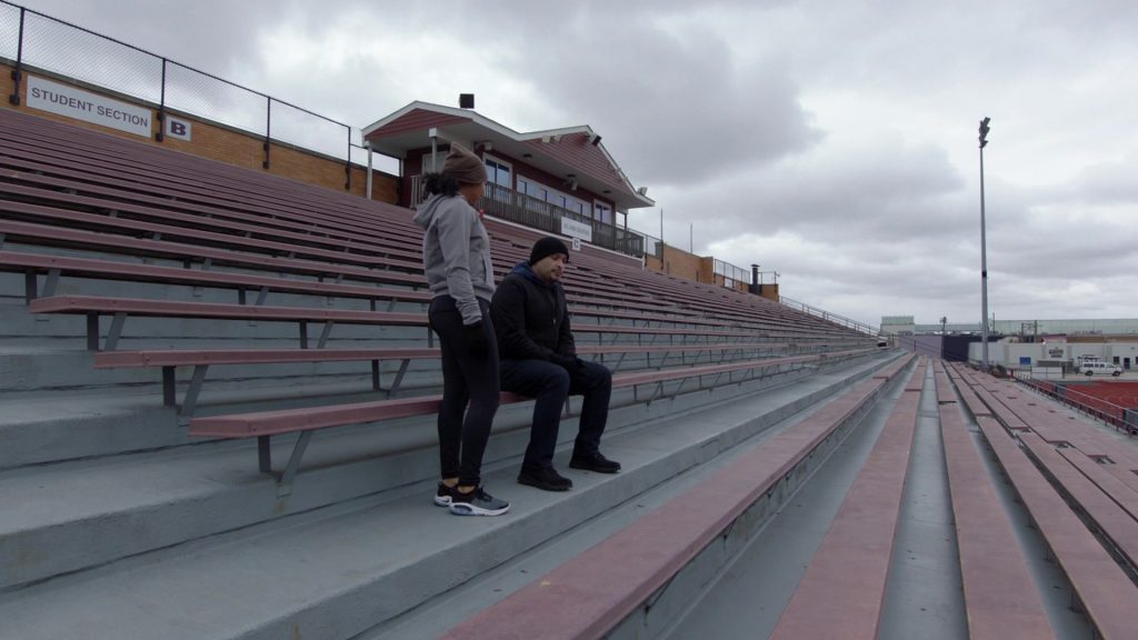 Nike Sneakers of Adriyan Rae as Paramedic Gianna Mackey in Chicago Fire S09E02 “That Kind of Heat” (2020) (Image 2)