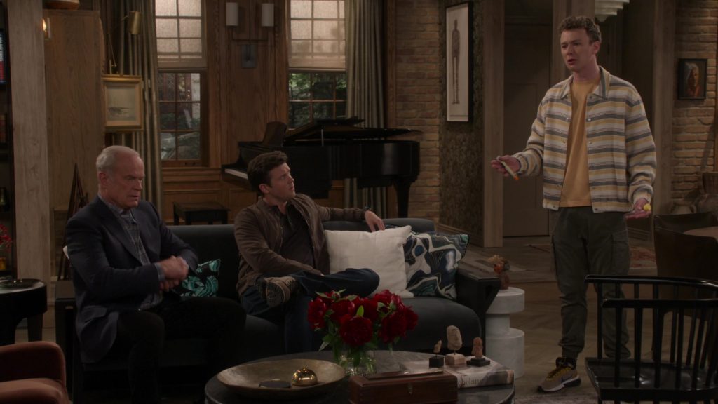 Nike Sneakers of Anders Keith as David Crane in Frasier S01E08 “The B Story” (2023) (Image 7)
