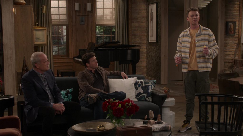 Nike Sneakers of Anders Keith as David Crane in Frasier S01E08 “The B Story” (2023) (Image 9)