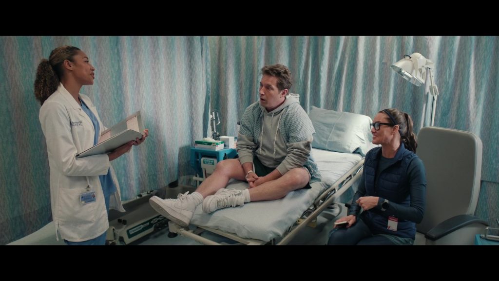Nike Sneakers of Beck Bennett as Pat in Office Race (2023) (Image 1)