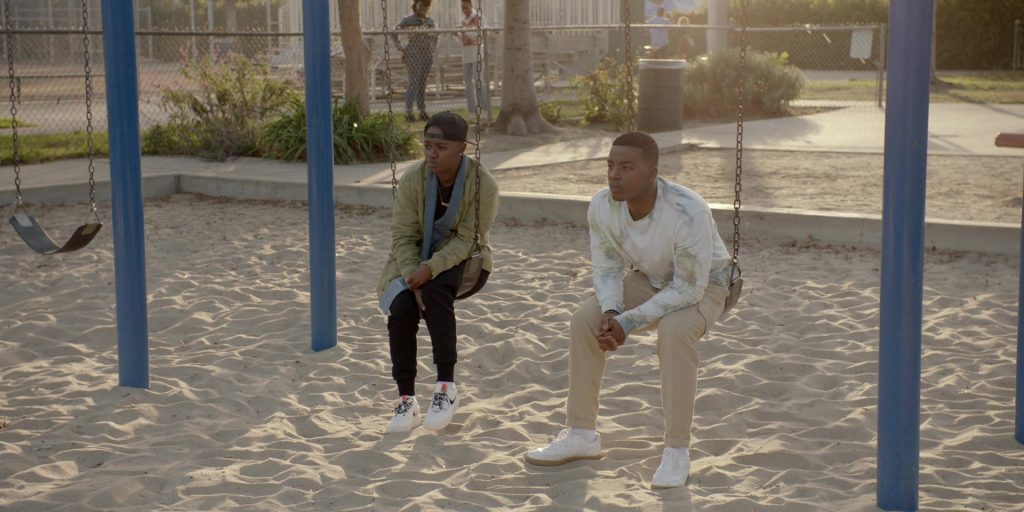Nike Sneakers of Bre-Z as Tamia ‘Coop' Cooper in All American S04E08 “Walk This Way” (2022) (Image 1)