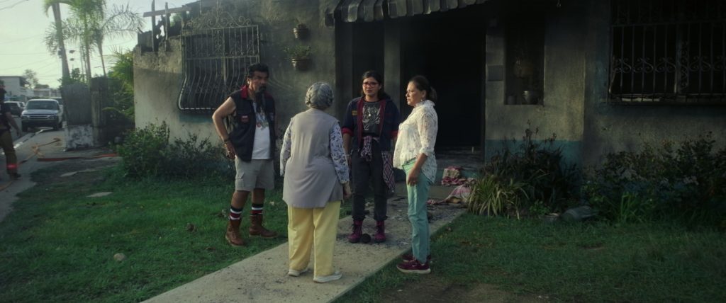 Nike Sneakers of Elpidia Carrillo as Rocio Reyes in Blue Beetle (2023) (Image 1)