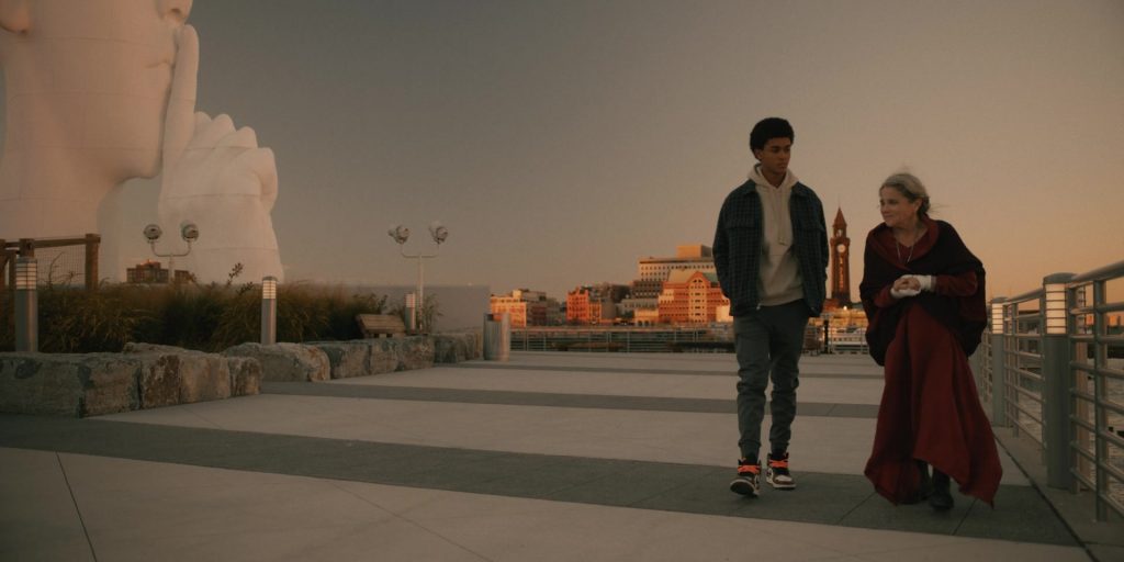 Nike Sneakers of Jaden Michael as Mickey Bolitar in Harlan Coben's Shelter S01E08 “Found” (2023) (Image 1)