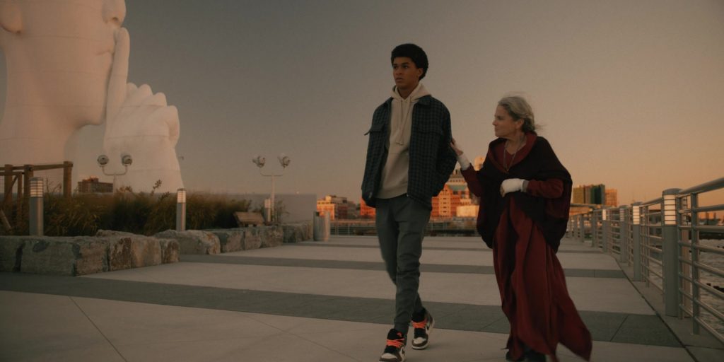 Nike Sneakers of Jaden Michael as Mickey Bolitar in Harlan Coben's Shelter S01E08 “Found” (2023) (Image 3)