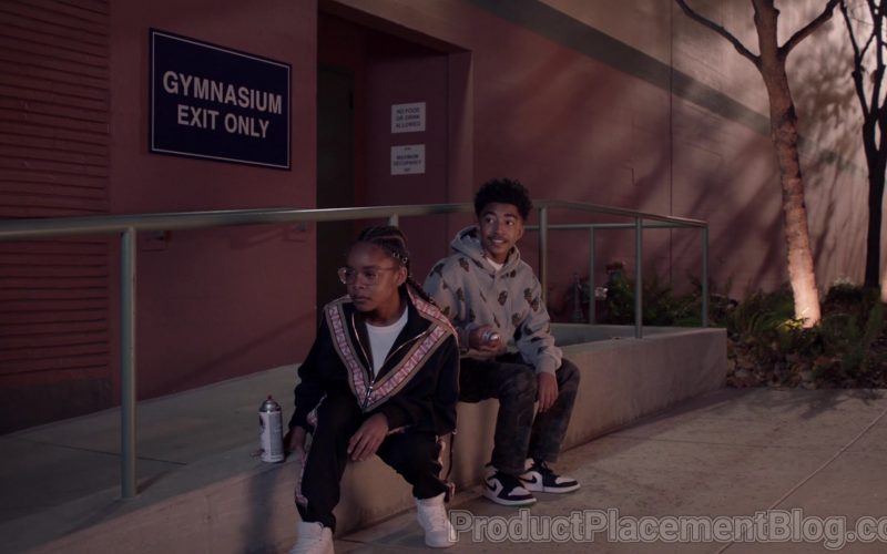 Nike Sneakers of Miles Brown as Jack in Black-ish S07E12 “High Water Mark” (2021) (Image 1)