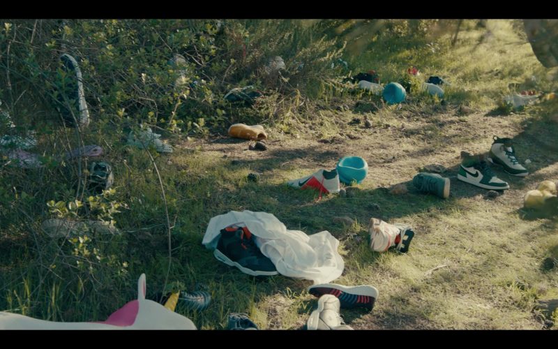Nike Sneakers on the Grass in Sneakerheads S01E03 “The Match” (2020) (Image 1)