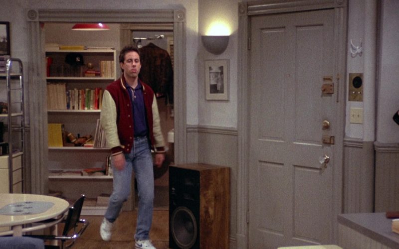 Nike Sneakers with Blue Logo Worn by Jerry Seinfeld in Seinfeld Season 2 Episode 3 “The Jacket” (1991) (Image 1)