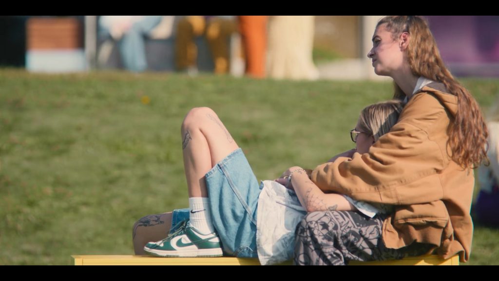 Nike Socks and Shoes in Sex Education S04E01 (2023) (Image 1)