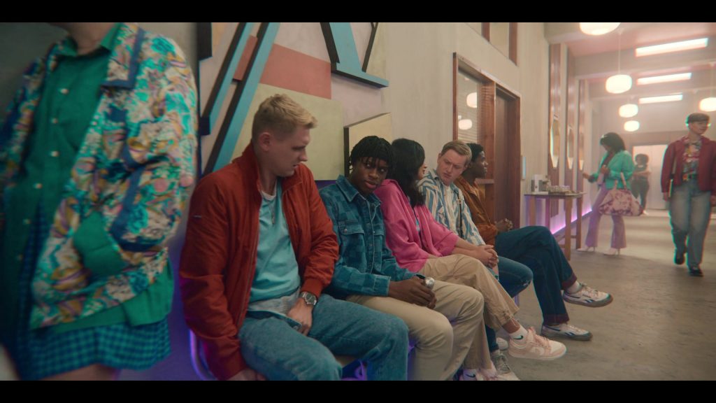 Nike Socks and Shoes in Sex Education S04E01 (2023) (Image 2)
