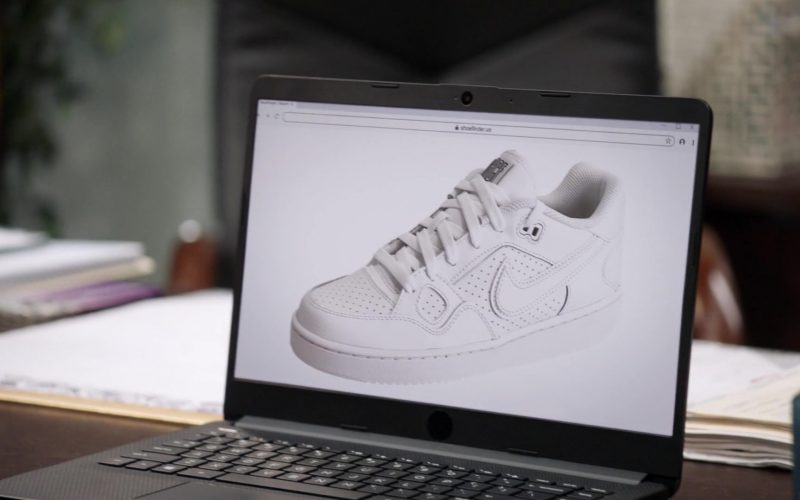 Nike Son Of Force Low White Sneakers in Abbott Elementary S01E11 “Desking” (2022) (Image 1)