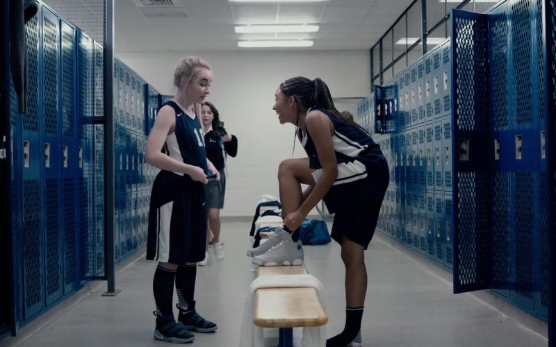 Nike Sports T-Shirt, Shorts and Shoes Worn by Amandla Stenberg and Sabrina Carpenter in The Hate U Give (2018) (Image 1)