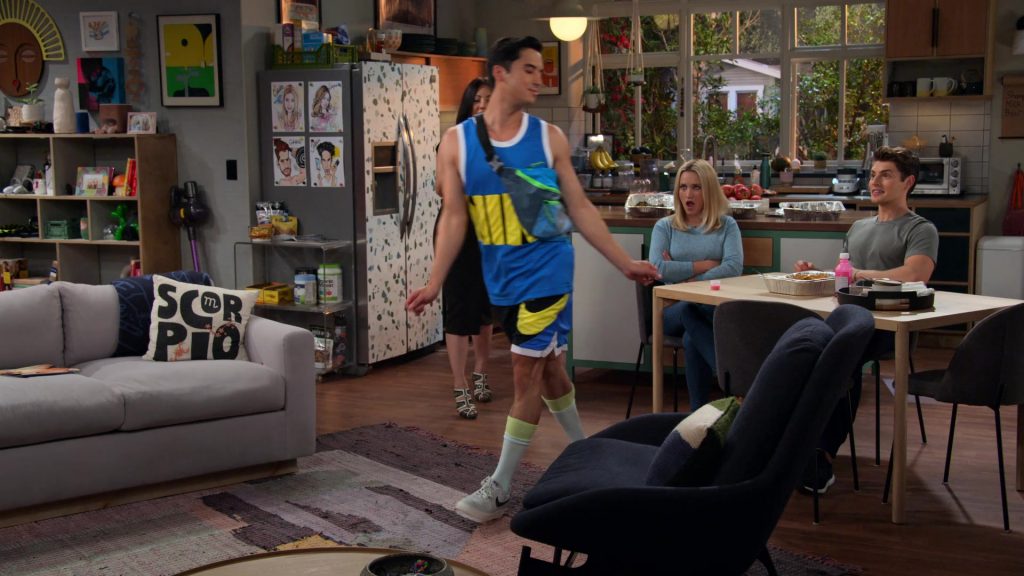 Nike T-Shirt, Shorts and Sneakers Worn by Micheal Hsu Rosen as Jayden in Pretty Smart S01E08 “OMG! Jayden's mom is back.” (2021) (Image 1)