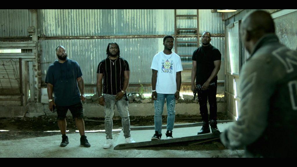 Nike T-Shirt and Sneakers in Power Book IV - Force S02E04 “The Devil's in the Details” (2023) (Image 1)