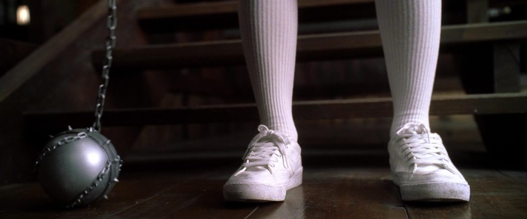 Nike White Shoes Worn by Chiaki Kuriyama as Gogo in Kill Bill - Vol. 1 (2003) (Image 1)