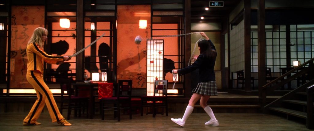 Nike White Shoes Worn by Chiaki Kuriyama as Gogo in Kill Bill - Vol. 1 (2003) (Image 2)