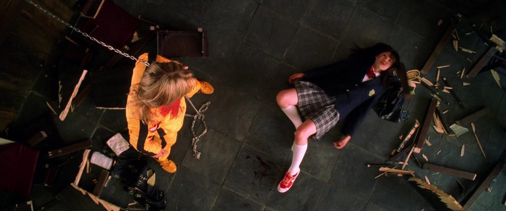 Nike White Shoes Worn by Chiaki Kuriyama as Gogo in Kill Bill - Vol. 1 (2003) (Image 7)