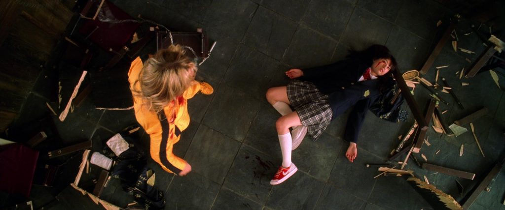 Nike White Shoes Worn by Chiaki Kuriyama as Gogo in Kill Bill - Vol. 1 (2003) (Image 8)