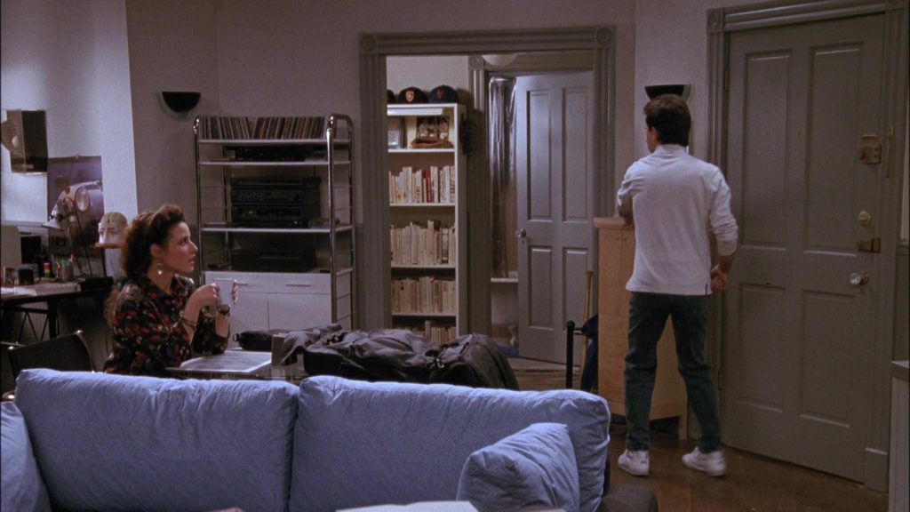 Nike White Shoes Worn by Jerry Seinfeld in Seinfeld Season 1 Episode 3 “The Robbery” (1990) (Image 1)