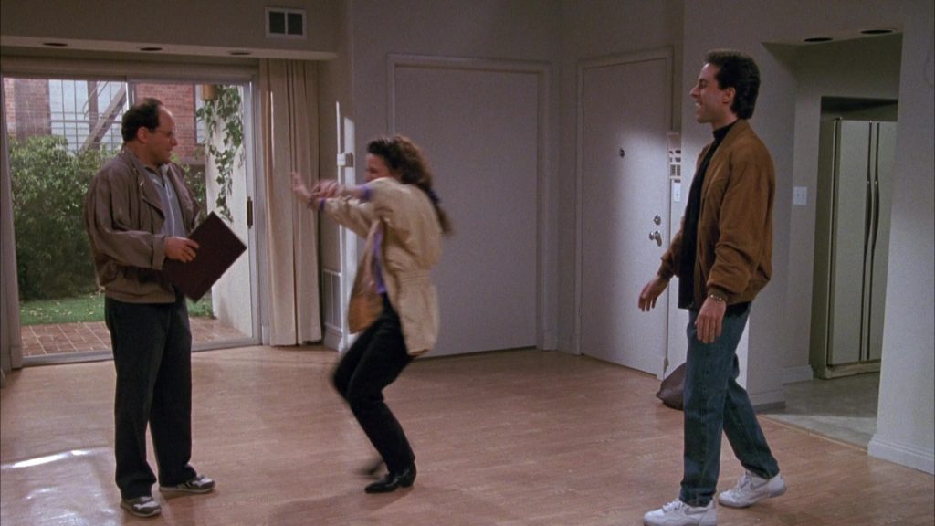 Nike White Shoes Worn by Jerry Seinfeld in Seinfeld Season 1 Episode 3 “The Robbery” (1990) (Image 3)
