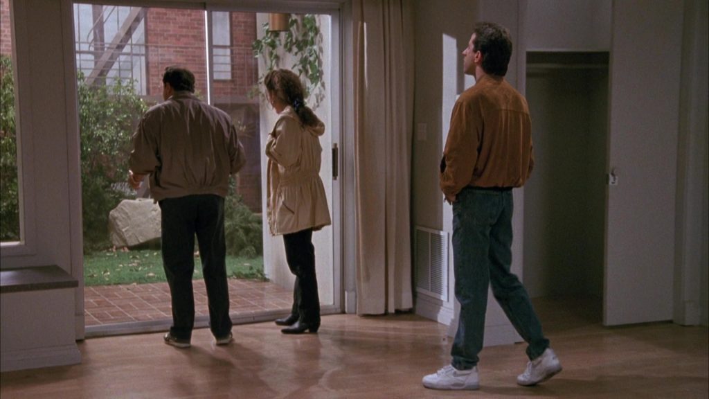 Nike White Shoes Worn by Jerry Seinfeld in Seinfeld Season 1 Episode 3 “The Robbery” (1990) (Image 4)