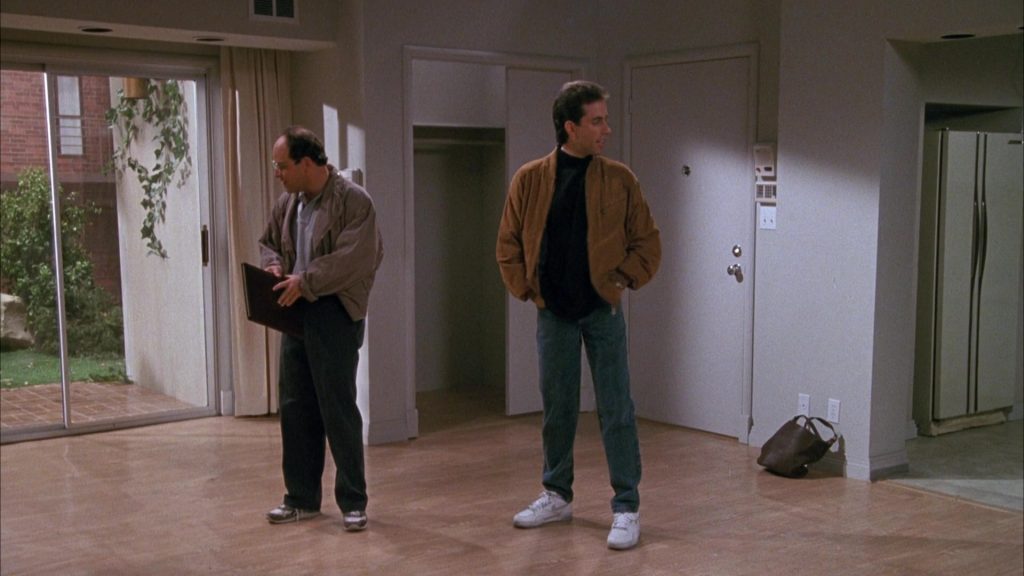 Nike White Shoes Worn by Jerry Seinfeld in Seinfeld Season 1 Episode 3 “The Robbery” (1990) (Image 5)