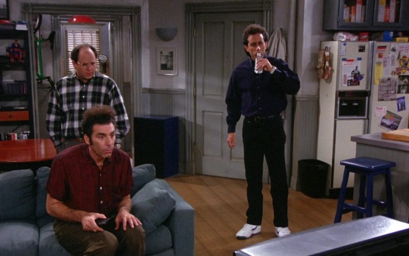 Nike White Shoes Worn by Jerry Seinfeld in Seinfeld Season 6 Episode 6 “The Gymnast” (1994) (Image 1)