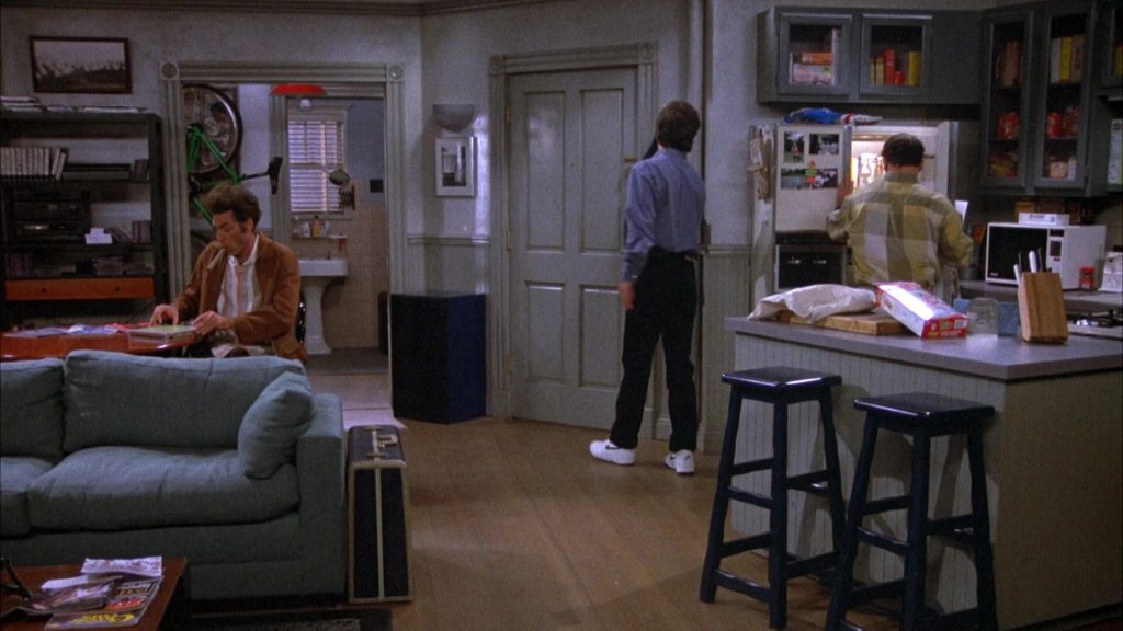 Nike White Shoes Worn by Jerry in Seinfeld Season 4 Episode 5 “The Wallet” (1992) (Image 1)