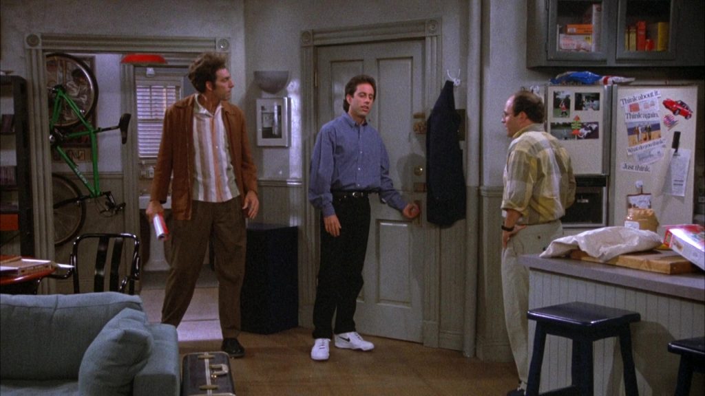 Nike White Shoes Worn by Jerry in Seinfeld Season 4 Episode 5 “The Wallet” (1992) (Image 5)