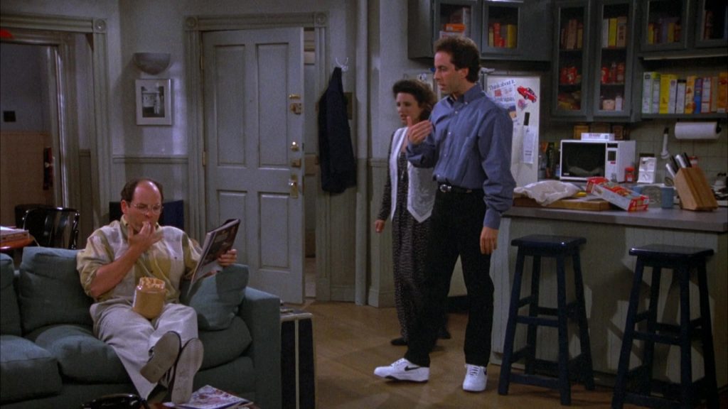 Nike White Shoes Worn by Jerry in Seinfeld Season 4 Episode 5 “The Wallet” (1992) (Image 9)
