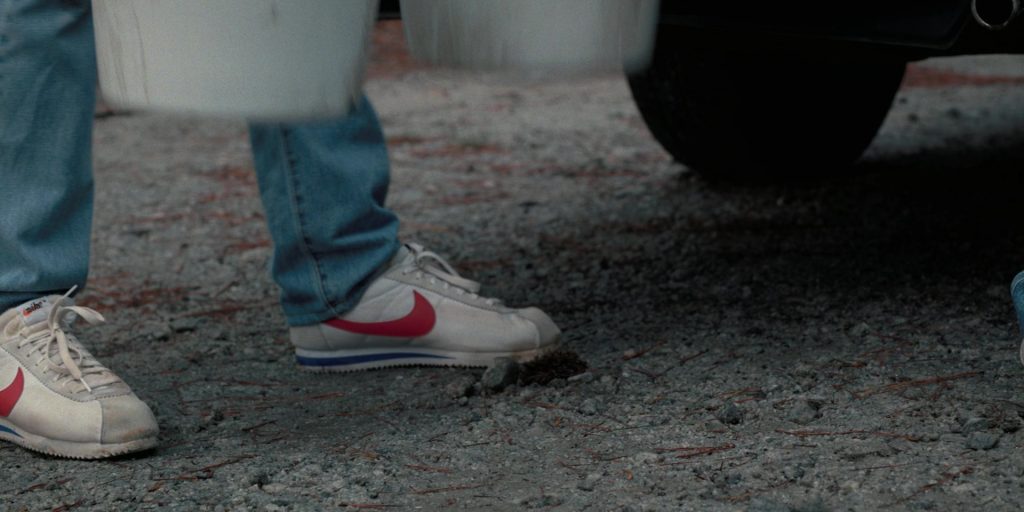 Nike White Shoes Worn by Joe Keery (Steve Harrington) in Stranger Things - The Spy (2017) (Image 1)