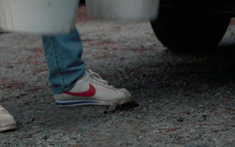 Nike White Shoes Worn by Joe Keery (Steve Harrington) in Stranger Things - The Spy (2017) (Image 1)