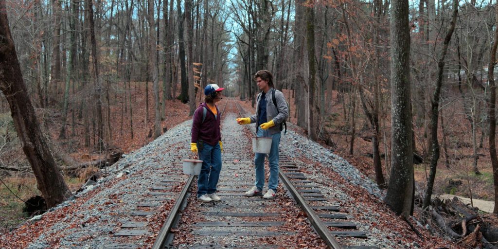 Nike White Shoes Worn by Joe Keery (Steve Harrington) in Stranger Things - The Spy (2017) (Image 5)