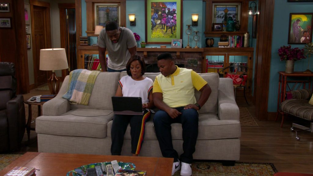 Nike White Shoes Worn by Marcel Spears as Martin ‘Marty' Lawrence Butler in The Neighborhood Season 2 Episode 3 (2019) (Image 1)