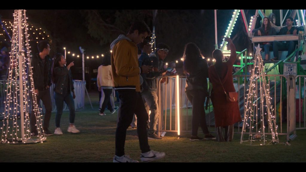 Nike White Shoes Worn by Michael Cimino in Love, Victor S01E01 “Welcome to Creekwood” (2020) (Image 4)