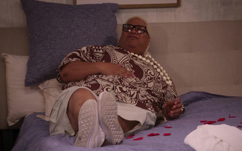 Nike White Shoes Worn by Solofa Fatu Jr. in The Big Show Show S01E06 “The Big Party” (2020) (Image 1)
