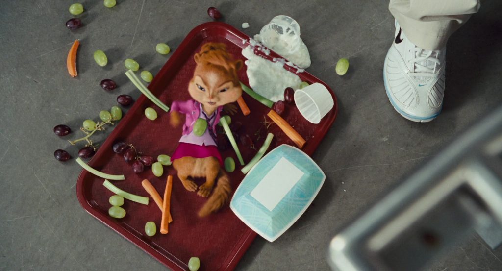 Nike White Shoes in Alvin and the Chipmunks - The Squeakquel (2009) (Image 1)
