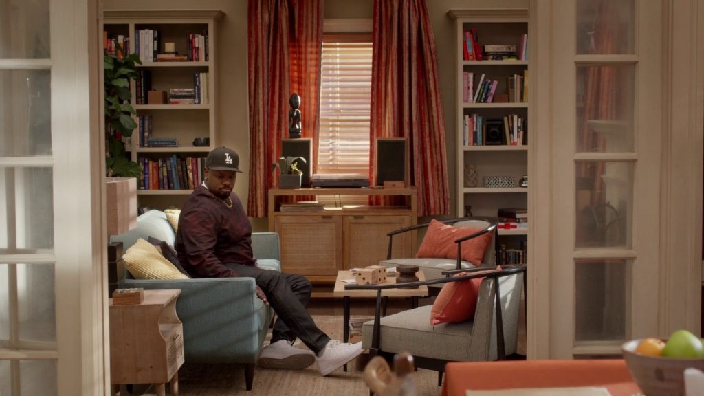 Nike White Shoes in Grand Crew S02E09 “Wine & Journals” (2023) (Image 1)