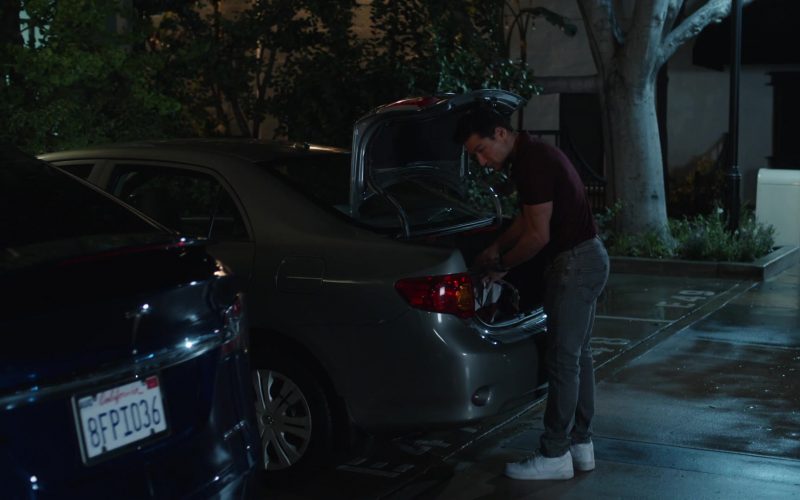 Nike White Shoes of Mario Lopez as A.C. Slater in Saved by the Bell S02E10 “Let the Games Begin” (2021) (Image 1)