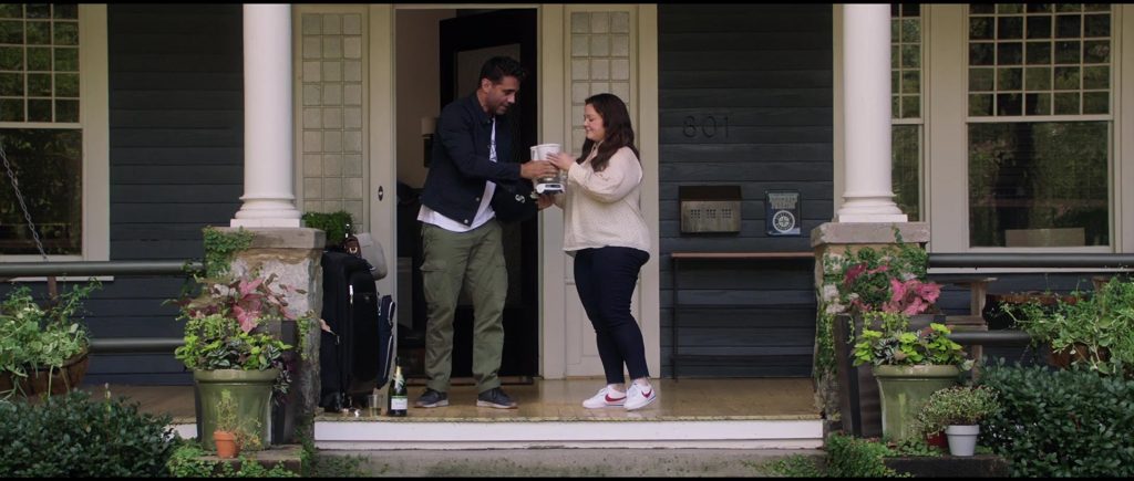 Nike White Shoes of Melissa McCarthy as Carol Peters in Superintelligence (2020) (Image 1)
