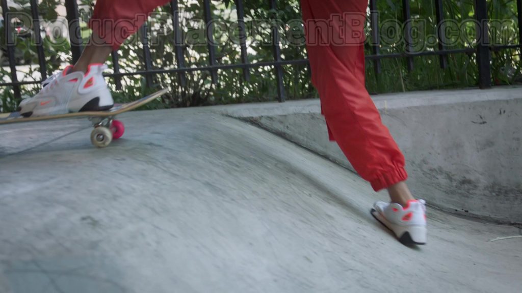 Nike White Sneakers for Women in Betty S01E02 “Zen and the Art of Skateboarding” (2020) (Image 2)
