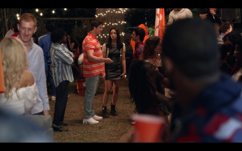 Nike White Sneakers of Miles Burris as Keller in Safety (2020) (Image 1)