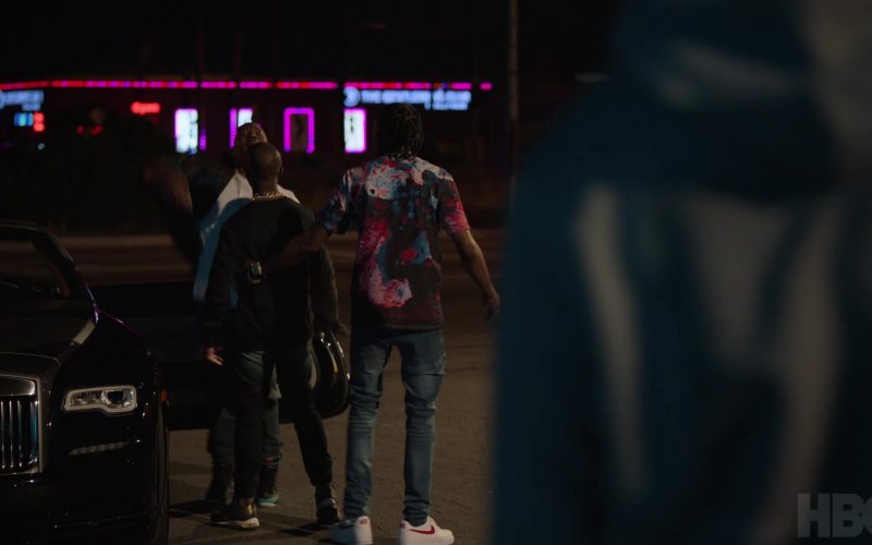 Nike White Sneakers with Red Logo in Ballers – Season 5 (2019) (Image 1)