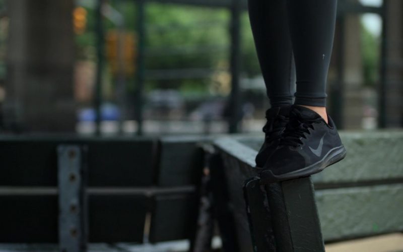 Nike Women's Black Sneakers Worn by Rachael Taylor in Jessica Jones – Season 3, Episode 2, “A.K.A You're Welcome” (2019) (Image 1)